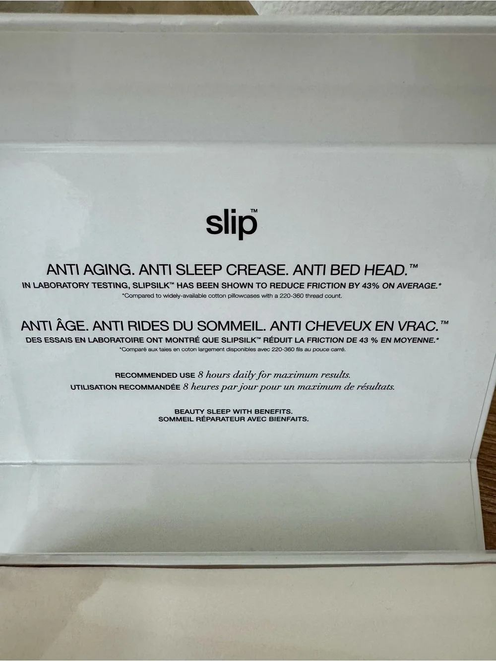Slip White Luxury Queen Pure Silk Pillowcase NWT hypoallergenic luxurious Home